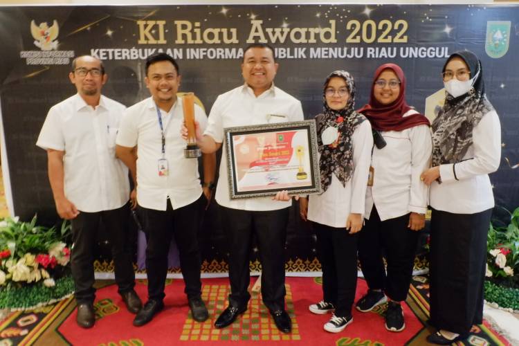 Kategori BUMD Juara 1 KI Riau Award 2022 Diraih PT SPR