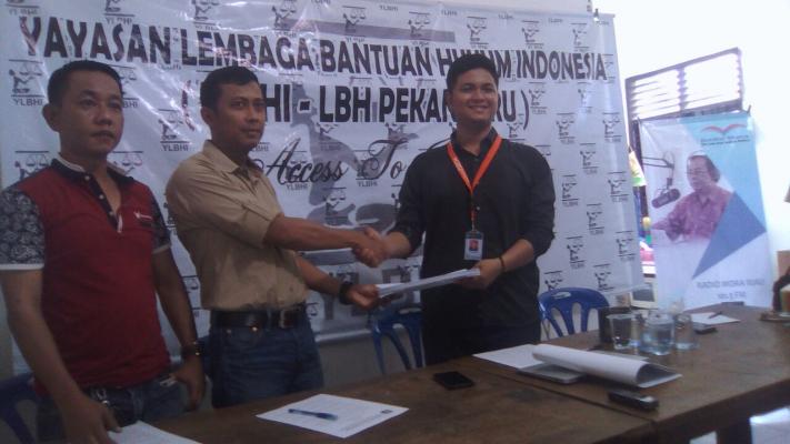 Perjuangkan Pesangon, Mantan Karyawan PT RWP Mitra Chevron Minta Bantuan YLBHI Pekanbaru
