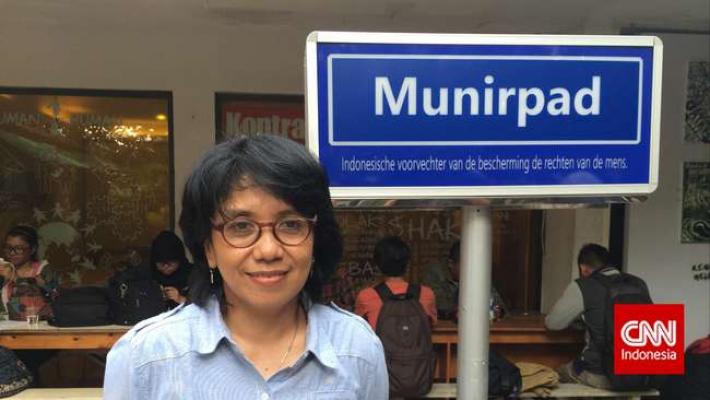 Nama Munir Dijadikan Nama Jalan di Den Haag