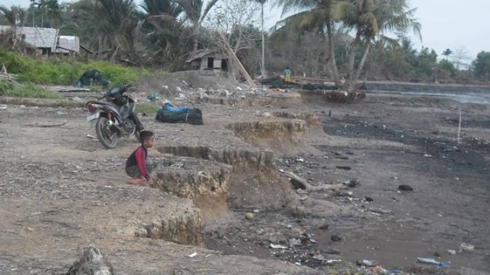 Parah, Dalam Setahun Abrasi di Pulau Rangsang Capai 30 Meter
