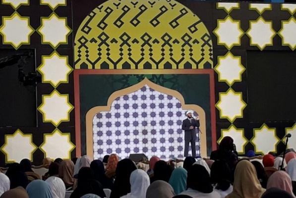 Dakwah Dr Zakir Naik di Bandung Dihadiri 7.000 Peserta, Diwarnai Pertanyaan Hukum Memilih Pemimpin Non Muslim