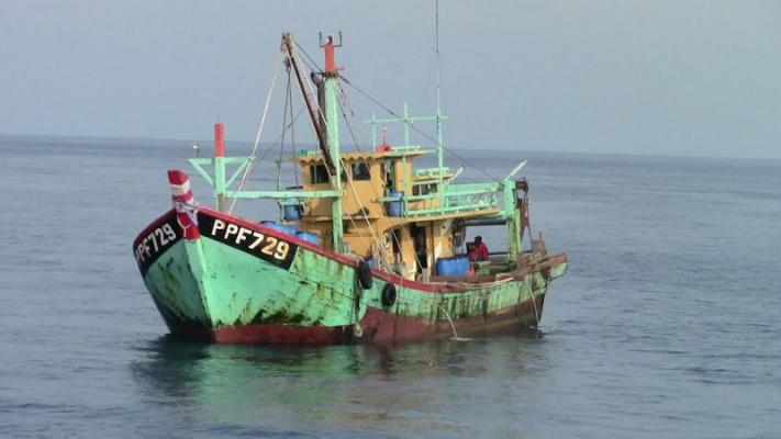 1 Kapal Pencuri Ikan Asal Malaysia Ditangkap
