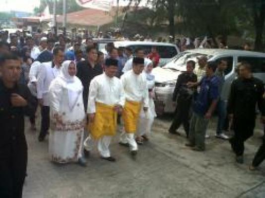 Lima Parpol Deklarasikan Amril Mukminin- Muhammad Cabup Cawabup Kabupaten Bengkalis