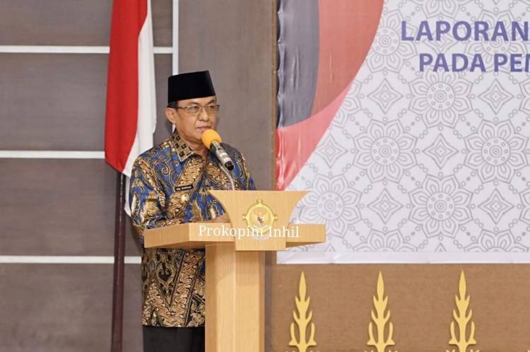 Pemerintah Kabupaten Indragiri Hilir Terima 5 Kali Berturut Turut WTP Dari BPK RI Perwakilan Riau