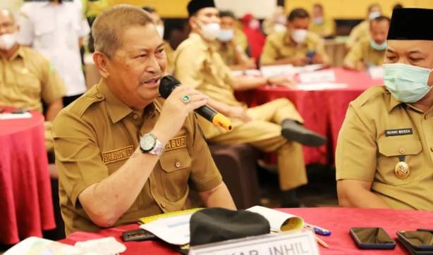 Ketua TPID Inhil H. Syamsuddin Uti Hadiri Rapat High Level Meeting TPID Provinsi Riau TH 2022