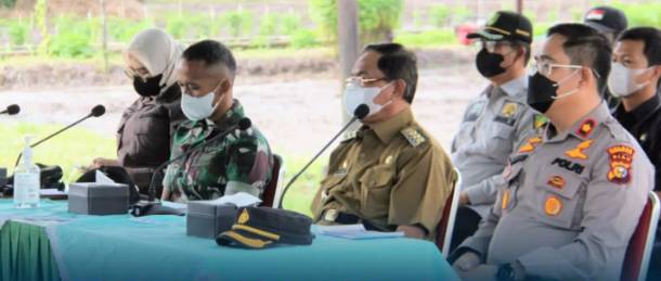 Bupati HM. Wardan: Pemkab Inhil Siap Menyukseskan Program Ketahanan Pangan 1000 Hektar