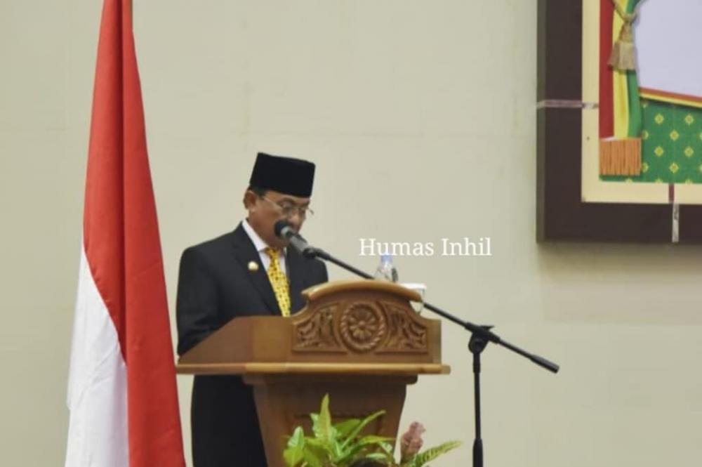 Bupati dan Wakil Bupati Inhil Hadiri Pelantikan DPRD Inhil Periode 2019-2024
