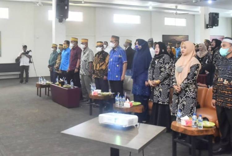 Wabup H.Syamsuddin Uti Hadiri Pelantikan IKAMI Sul-Sel Priode 2021 - 2022 Cab.Inhil
